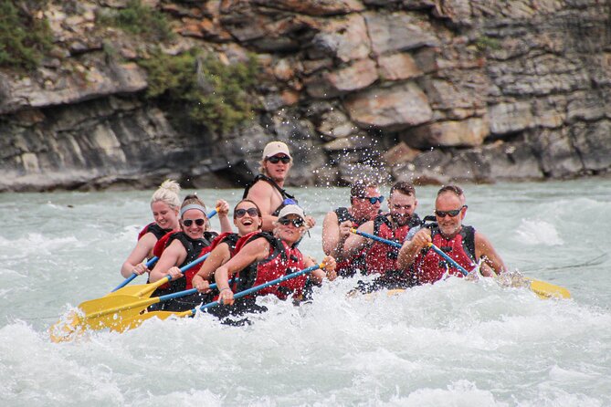 Rafting Athabasca Falls Run in Jasper